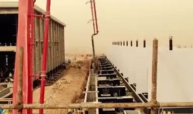 Construction of 400 KV GIS SUBSTATION BAZYAN