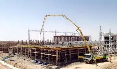 Construction of 400 KV GIS SUBSTATION BAZYAN