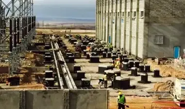 Construction of 400 KV GIS SUBSTATION BAZYAN