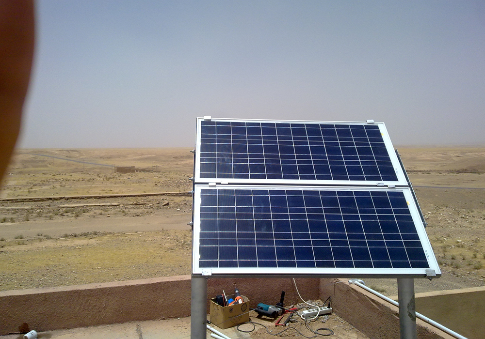 Solar Power System for Khor Mor Gas Pipeline